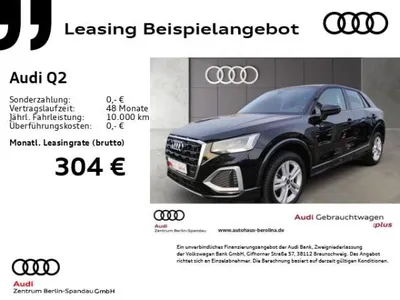 Audi Audi Q2 35 TFSI Adv. S tro. *NAV+*LED*ACC*R-CAM* im Auto Abo von LeasingMarkt.de