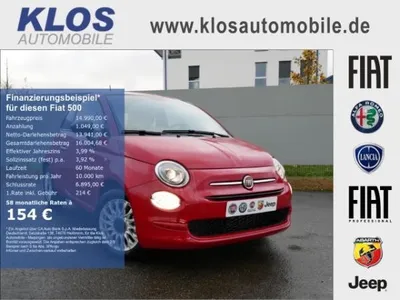 Fiat Fiat 500 1.0 GSE HYBRID 70PS APPLE CARPLAY ALU im Auto Abo von LeasingMarkt.de