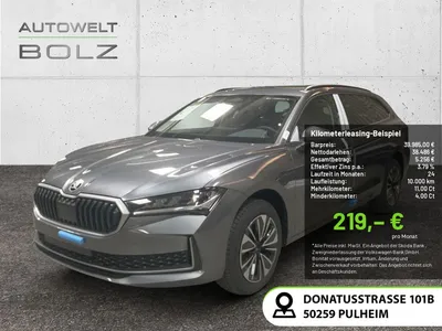 Skoda Skoda Superb Combi 2.0 TDI Selection ACC LED NAVI AHK im Leasing von Null-Leasing
