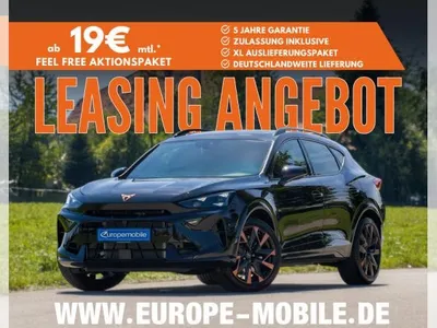 Cupra Cupra Formentor VZ 2.0 TSI 333 DSG 4Drive (UVP 65.520€/SOFORT)SENN/MATRIX/PANO/EASY/AHK/MEMORY/WINTER/UVM. im Auto Abo von LeasingMarkt.de