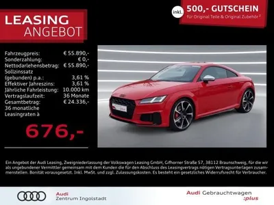 Audi Audi TTS Coupé TFSI MATRIX NAVI Optik-schw.+ B&O 20 im Auto Abo von LeasingMarkt.de