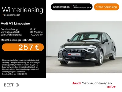 Audi Audi A3 Limousine 35 TFSI advanced*KAMERA*NAVI-PLUS*L im Auto Abo von Null-Leasing
