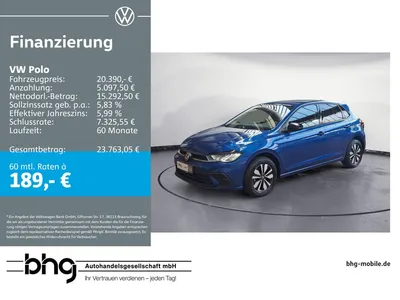 VW Volkswagen Polo Life 1.0 TSI DSG *AHK*NAVI*KAMERA* im Leasing von Null-Leasing