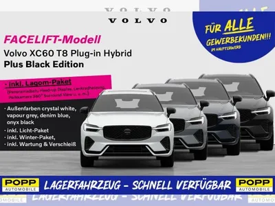 Volvo Volvo XC60 T8 Plug-in Hybrid Plus Black Edition im Auto Abo von LeasingMarkt.de