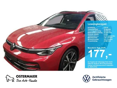 VW Volkswagen Golf VIII Variant STYLE 1.5TSI 150PS NP.47T.5J.A im Leasing von Null-Leasing