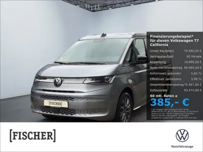 VW Volkswagen California T7 2.0TDI Ocean LED ACC , Navi,Apple CarPlay HUD AD im Leasing von LeasingMarkt.de