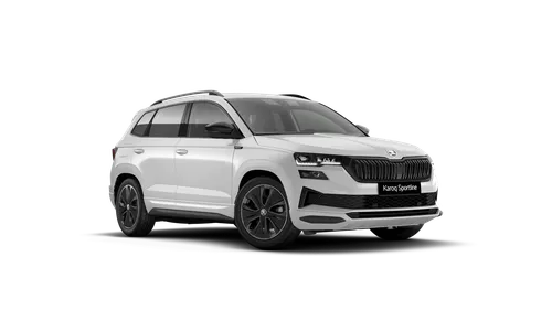 Skoda Skoda Karoq Sportline, 2.0 TSI, 140 kW, 7-Gang DSG, 4x4 im Auto Abo von Faaren