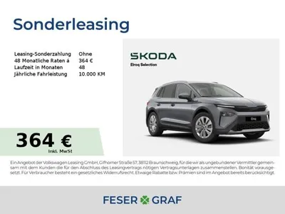 Skoda Skoda Elroq Selection 60 *KAM*KESSY*NAVI* im Leasing von LeasingMarkt.de