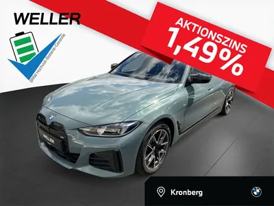 BMW BMW i4 M60 xD HUD 360° DAProf AdLed H/K Memo Navi im Leasing von Null-Leasing