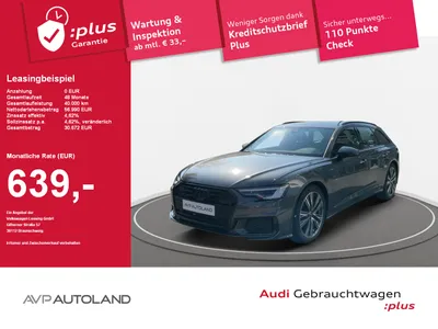 Audi AUDI A6 Avant 40 TDI quattro S tronic sport | AHK | im Auto Abo von Null-Leasing