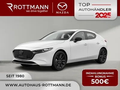 Mazda Mazda 3 2027 186ps Aut. NAGISA BOSE KeyLess ACC HUD Qi im Leasing von Null-Leasing