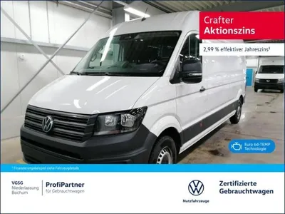 VW Volkswagen Crafter Kasten Lang Neues Modell Sitzhzg. Kamera im Auto Abo von LeasingMarkt.de