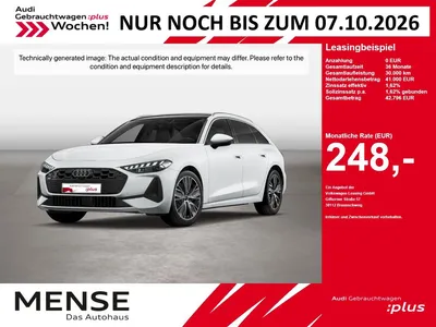 Audi Audi A5 Avant TDI 150 kW S tronic AHK Pano ACC LED LM im Leasing von Null-Leasing