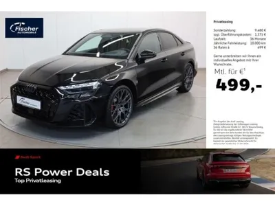 Audi Audi RS3 Limousine TFSI quattro 280 km/h im Auto Abo von LeasingMarkt.de