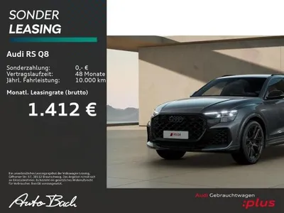 Audi Audi RS Q8 Massage HuD B&O ACC AHK im Auto Abo von LeasingMarkt.de