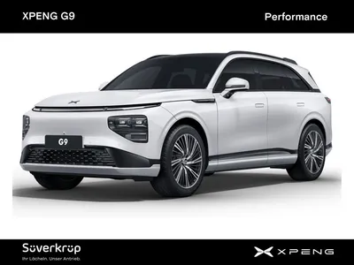 XPENG XPENG G9 AWD Performance inkl AHK & Premium-Paket MY24 im Leasing von Null-Leasing