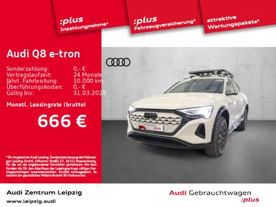 Audi AUDI Q8 e-tron 55 qu. Edition Dakar *Matrix*Pano*HuD* im Auto Abo von Null-Leasing