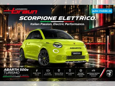 Abarth Abarth 500 Elektro Hatchback Turismo "Herbst-Special" im Leasing von LeasingMarkt.de
