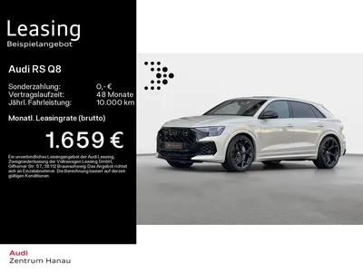 Audi Audi RS Q8 performance FAHRADV*SOFT*HUP*AHK*B&OADV*30 im Leasing von Null-Leasing