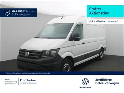 VW Volkswagen Crafter Kasten Mittel Navi AppConnect ParkAssist im Leasing von LeasingMarkt.de