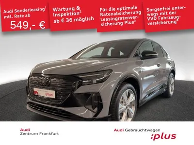 Audi Audi Q4 SB 45 e-tron quat S-LINE *HUD*360*B&O*MATRIX* im Leasing von Null-Leasing