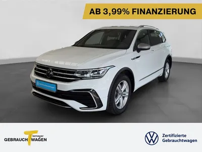 VW Volkswagen Tiguan Allspace 2.0 TSI 4M R-LINE IQ.LIGHT HuD K im Leasing von Null-Leasing