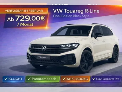 VW Volkswagen Touareg TDI 286PS R-Line Final Edition Black Style im Auto Abo von LeasingMarkt.de