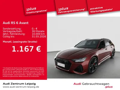 Audi Audi RS 6 Avant *HD-Matrix*Pano*HuD*AHK*280km/h* im Auto Abo von Null-Leasing