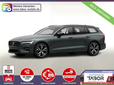 Volvo Volvo V60 B4 Plus Dark AHK Pano Leder H&K ACC 360° SHZ im Leasing von 9drive