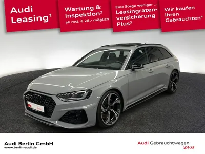 Audi Audi RS 4 Avant tiptr. 360°K NAVI ACC PANO HUD im Leasing von Null-Leasing
