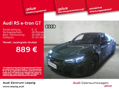 Audi AUDI RS e-tron GT *Laserlicht*Pano*3xAssistenz*22kW* im Auto Abo von Null-Leasing
