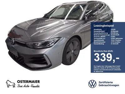 VW Volkswagen Passat Variant R-LINE BLACK STYLE 2.0TSI 265PS D im Leasing von Null-Leasing