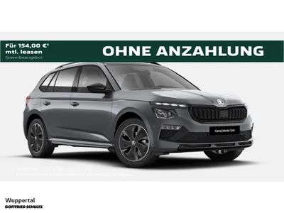 Skoda Skoda Kamiq MONTE CARLO 1 5 TSI DSG AHK RK PANO im Auto Abo von Null-Leasing