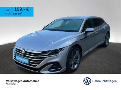 VW Volkswagen Arteon Shooting Brake 2.0 TDI DSG R-Line Navi AHK IQ.LIGHT - LED-Scheinwerfer Rückfahrkamera Sprachbedienung im Leasing von LeasingMarkt.de