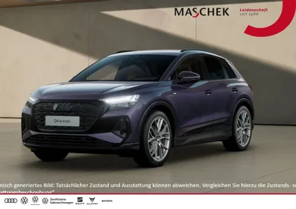 Audi Audi Q4 e-tron S line Sonderleasing! SONOS BlackEd Ma im Auto Abo von Null-Leasing
