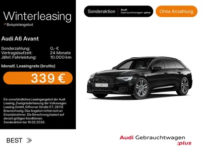 Audi Audi A6 Avant 45 TDI quattro S-LINE*NAVI-PLUS*MATRIX* im Auto Abo von Null-Leasing