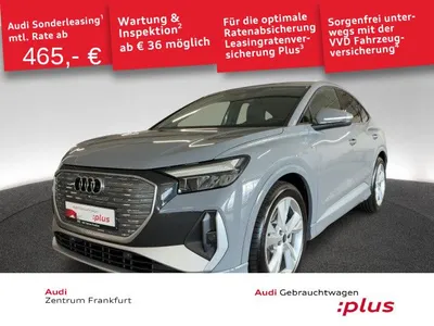 Audi Audi Q4 Sportback 45 e-tron S-LINE AR-HUD*AHK*S-SITZE im Leasing von Null-Leasing