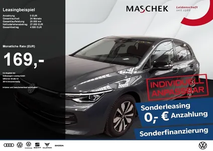 VW Volkswagen Golf Goal *Sonderleasing* 1.5 eTSI DSG Navi AHK im Leasing von Null-Leasing