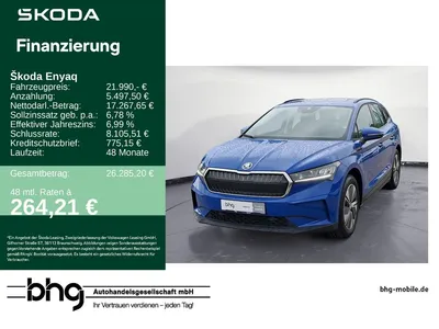 Skoda Skoda Enyaq iV 50 Loft im Leasing von Null-Leasing
