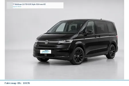 VW Volkswagen T7 Multivan 2,0 TDI SCR Style 3124 mm KÜ im Auto Abo von Carfino