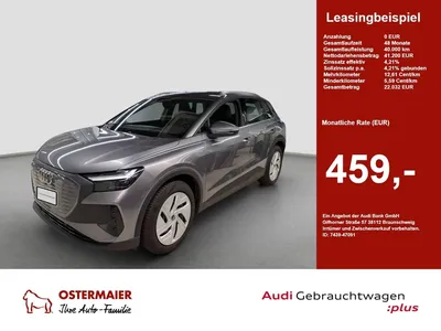 Audi Audi Q4 e-tron 45 286PS WÄRMEPUMPE.ACC.R-KAMERA.NAVI. im Leasing von Null-Leasing