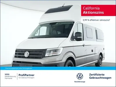 VW Volkswagen Grand California 600 Hochbett Markise Kamera Navi im Auto Abo von LeasingMarkt.de