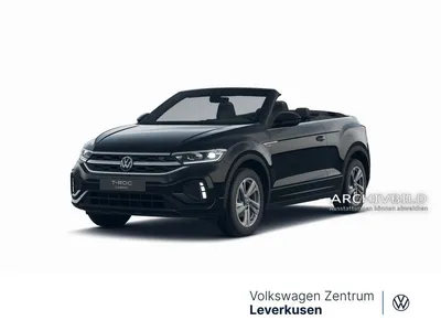 VW Volkswagen T-Roc Cabrio R-Line ACC AHK NAVI KAM SHZ LED PDC im Leasing von Null-Leasing