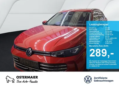 VW Volkswagen Passat Variant BUSINESS 1.5eTSI 150PS DSG ACC.AH im Auto Abo von Null-Leasing