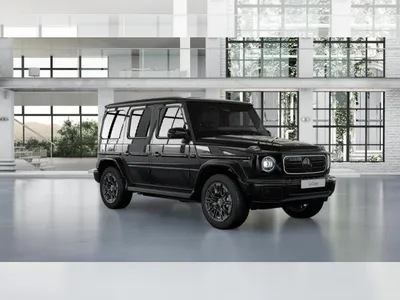 Mercedes Mercedes-Benz G 580 EQ AMG + Exclusive Burmester Schiebedach im Auto Abo von LeasingMarkt.de