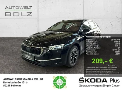 Skoda Skoda Octavia Combi 2.0 TDI Tour PDC SHZ LED KAMERA im Leasing von Null-Leasing