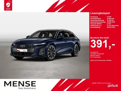 Audi Audi A6 Avant TDI quattro 150 kW S tronic AHK Pano LM im Leasing von Null-Leasing