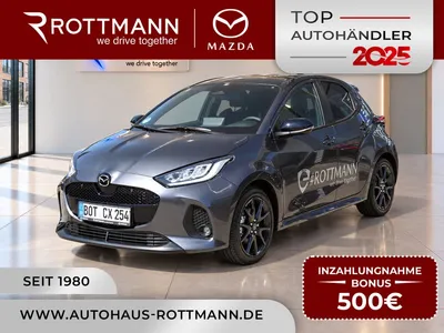 Mazda Mazda 2 Hybrid 1.5L VVT-i 116PS Aut. HOMURA SoMo ACC im Leasing von Null-Leasing
