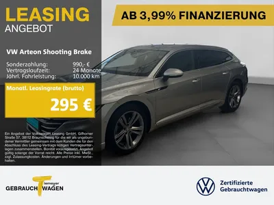 VW Volkswagen Arteon Shooting Brake 2.0 TDI 4M R-LINE ST.HEIZ im Leasing von Null-Leasing