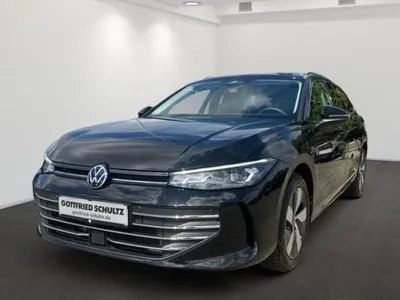 VW Volkswagen Passat Variant Business 1.5 TSI eHybrid+Climatronic rear view NAVI Digital Cockpit PRO im Auto Abo von LeasingMarkt.de